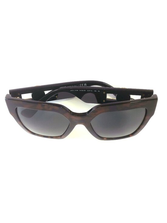 Versace 4458 5429/87 Women\'s 54mm Butterfly Sunglasses Havana/Grey Acetate Italy main image 4